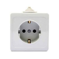 220 TM MERA IP54 РОЗЕТКА З ЗАЗЕМЛЕННЯМ
