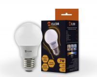 Світлодіодна LED лампа ELCOR 534305 Е27 А55 7Вт 760Лм 4200К