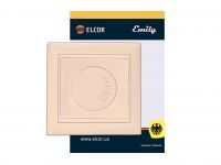 Світлорегулятор 600Вт Emily 9215 крем ELCOR