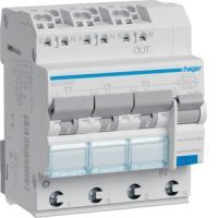 ДАВ 3x(1P+N) 6kA C-10A 30mA тип-А QuickConnect
