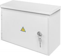 Корпус e.mbox.stand.n.12.z металевий, під 12мод., герметичний IP54, навісний, з замком