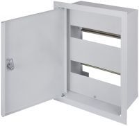 Корпус e.mbox.stand.w.36.z металевий, під 36 мод., що вбудовується, з замком