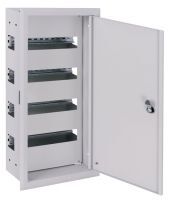 Корпус металевий e.mbox.pro.w.48 IP31 вбудований на 48 модулів
